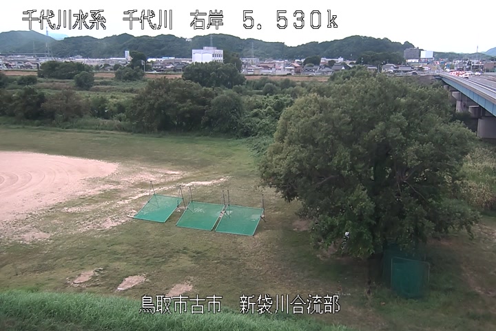 新袋川合流部