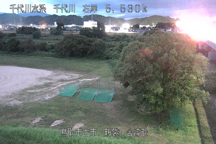新袋川合流部