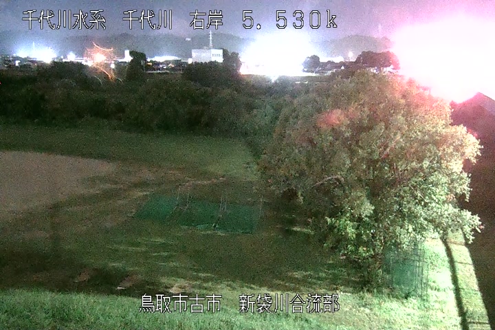 新袋川合流部