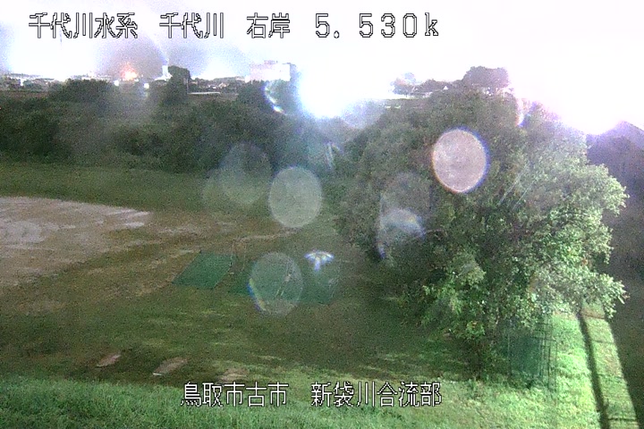 新袋川合流部