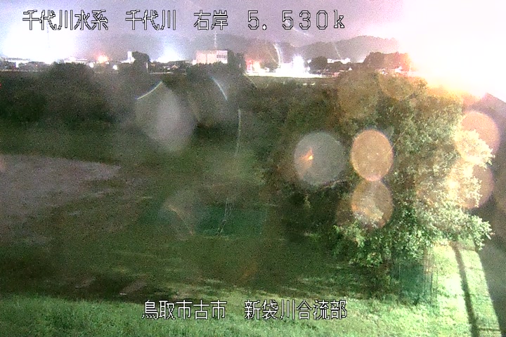 新袋川合流部