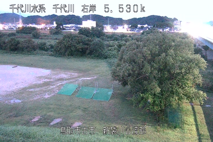 新袋川合流部