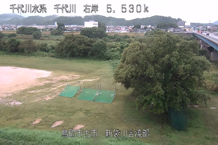 新袋川合流部