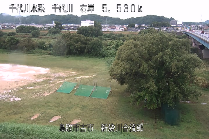 新袋川合流部