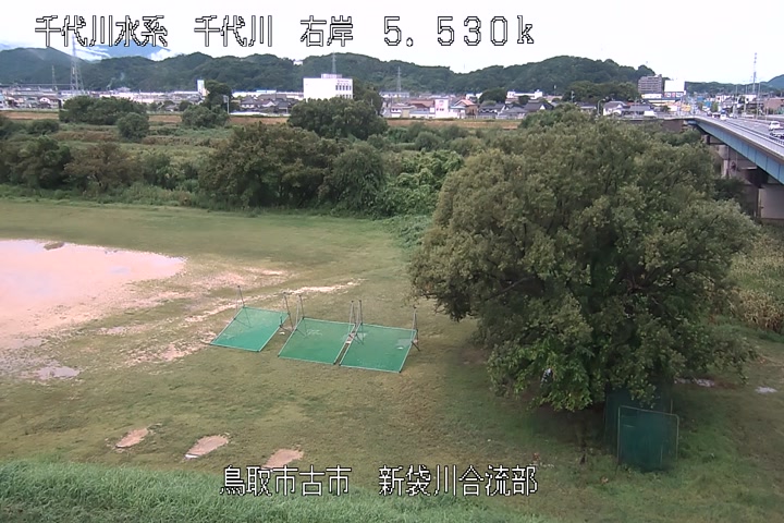 新袋川合流部