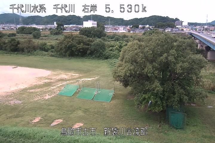 新袋川合流部