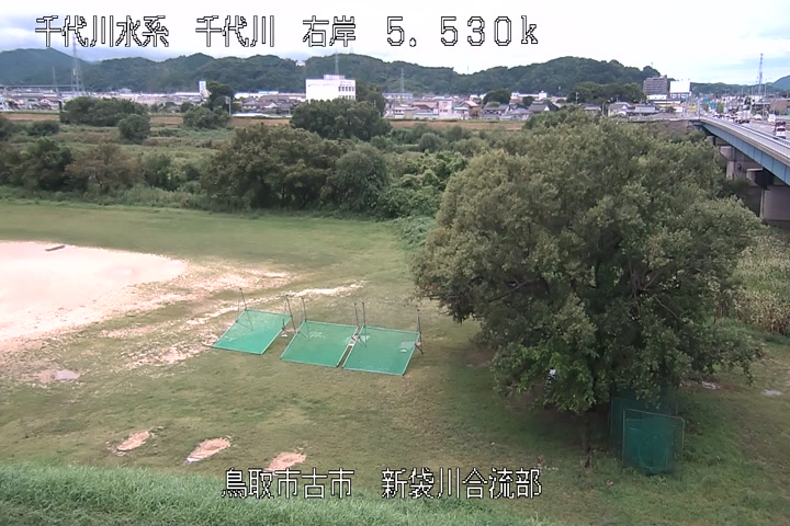 新袋川合流部
