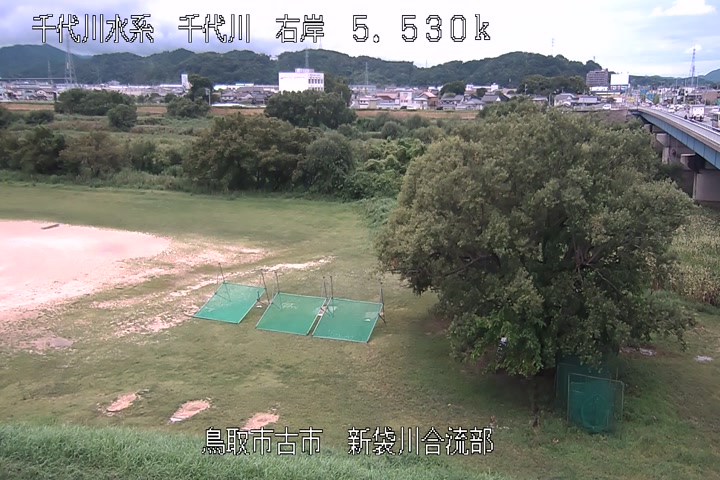 新袋川合流部