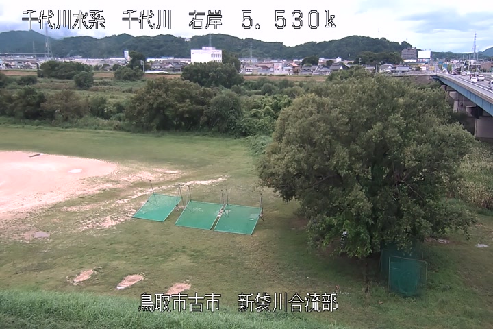 新袋川合流部