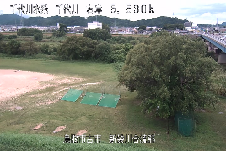 新袋川合流部