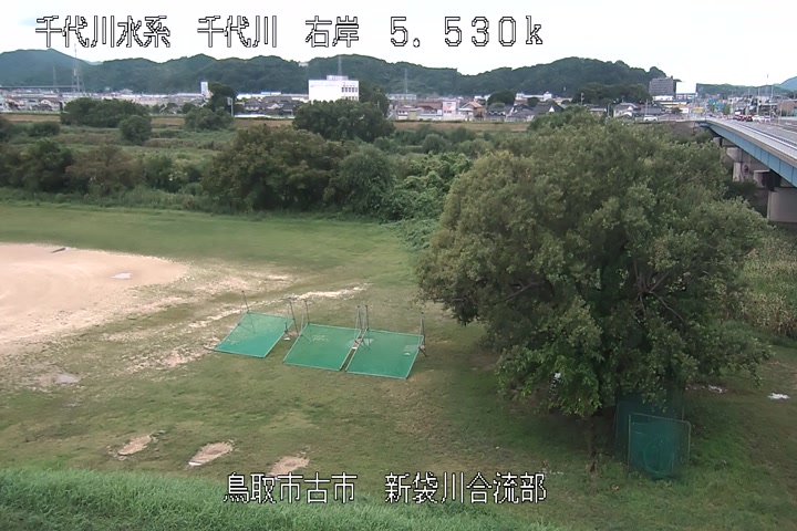 新袋川合流部