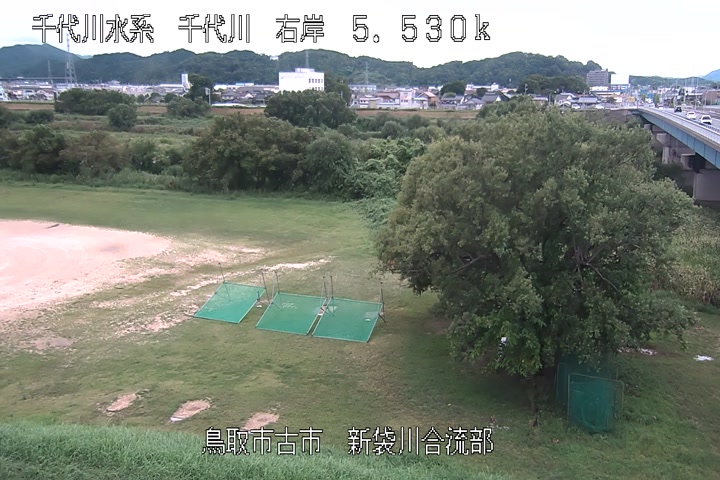 新袋川合流部