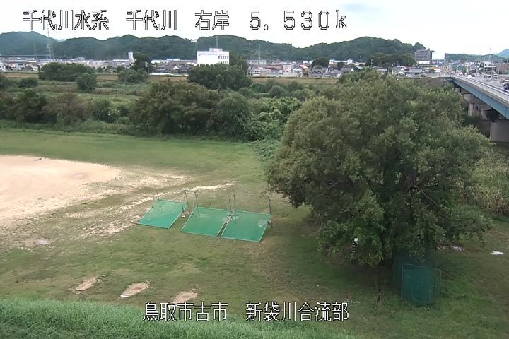新袋川合流部