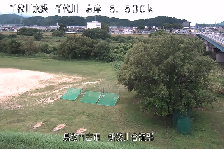 新袋川合流部