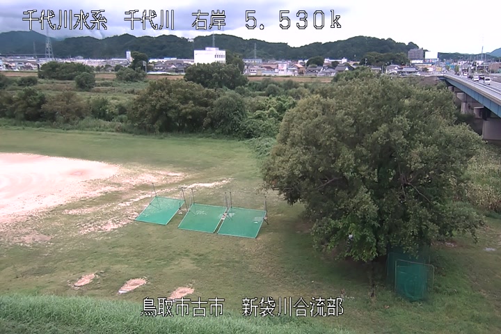 新袋川合流部