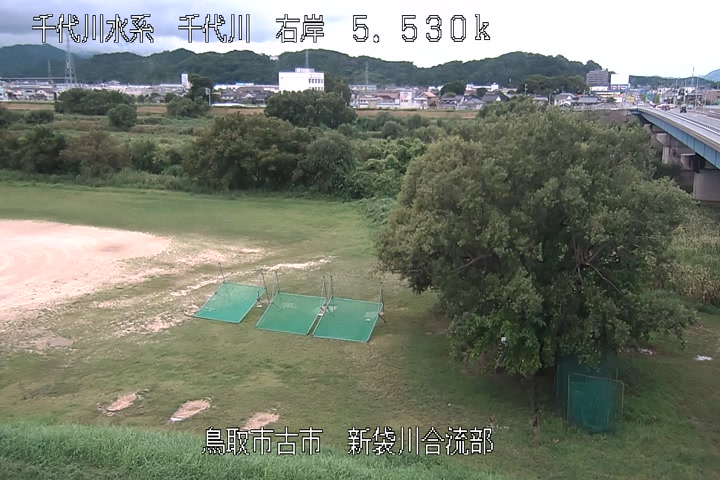 新袋川合流部