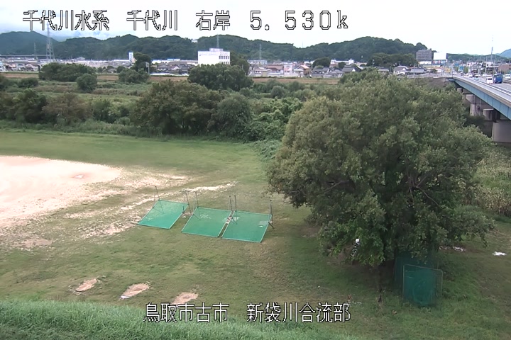 新袋川合流部