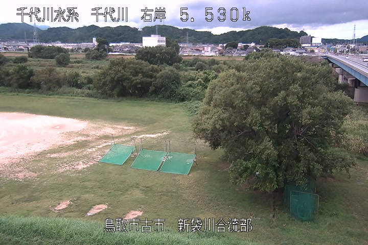 新袋川合流部