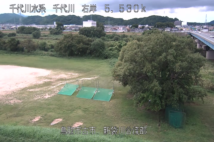 新袋川合流部