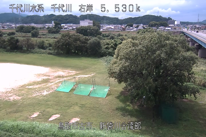 新袋川合流部