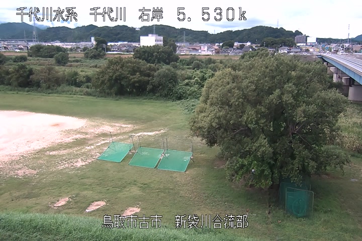 新袋川合流部