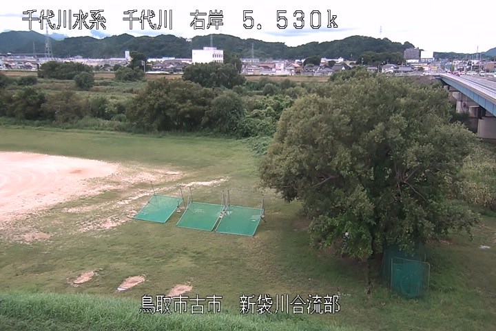 新袋川合流部