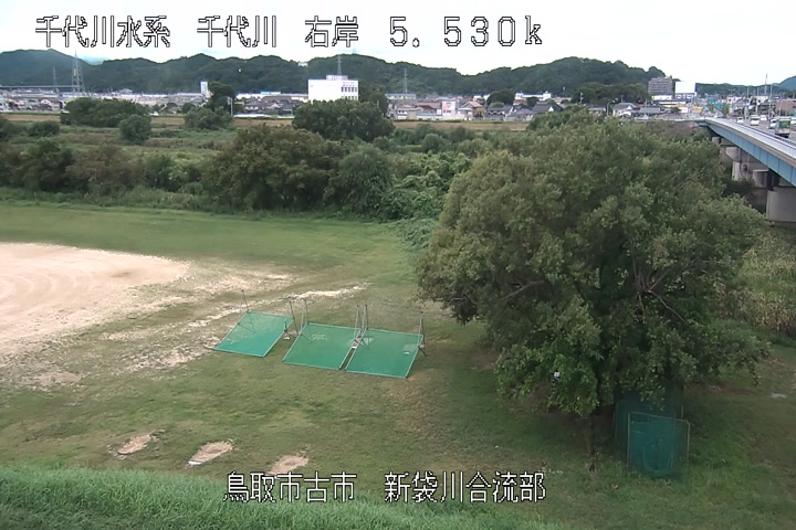 新袋川合流部