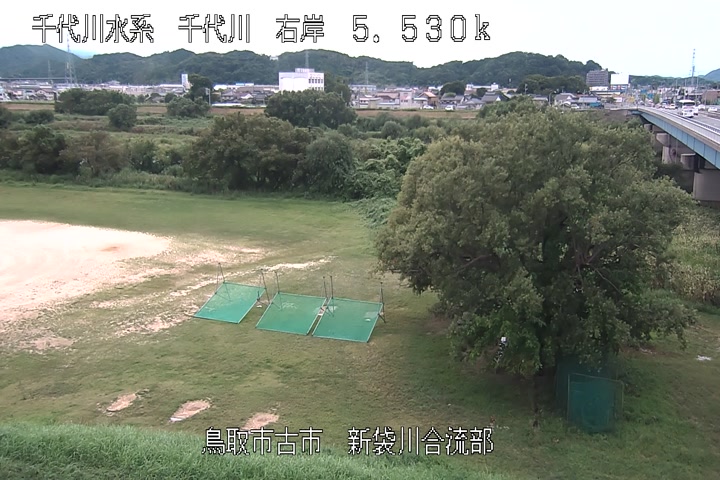 新袋川合流部
