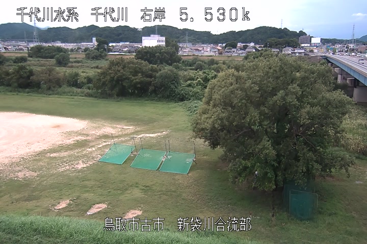 新袋川合流部