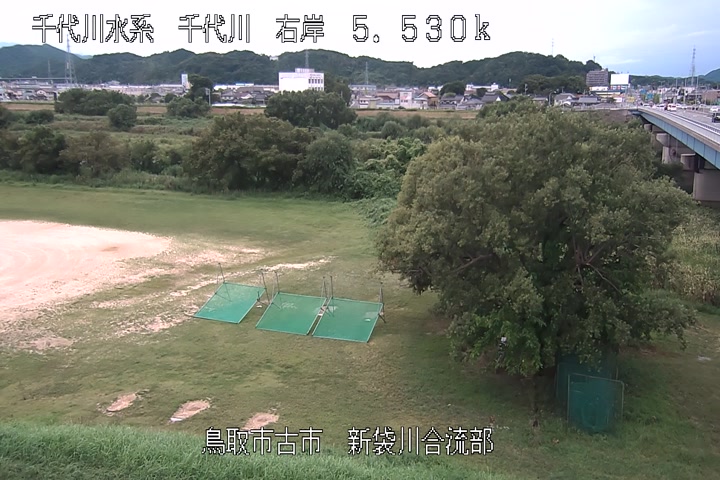 新袋川合流部