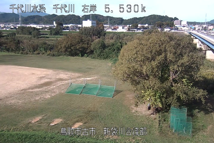 新袋川合流部