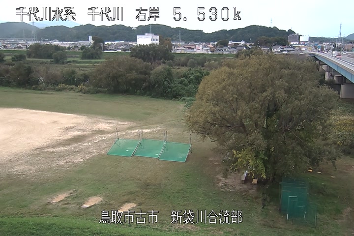 新袋川合流部