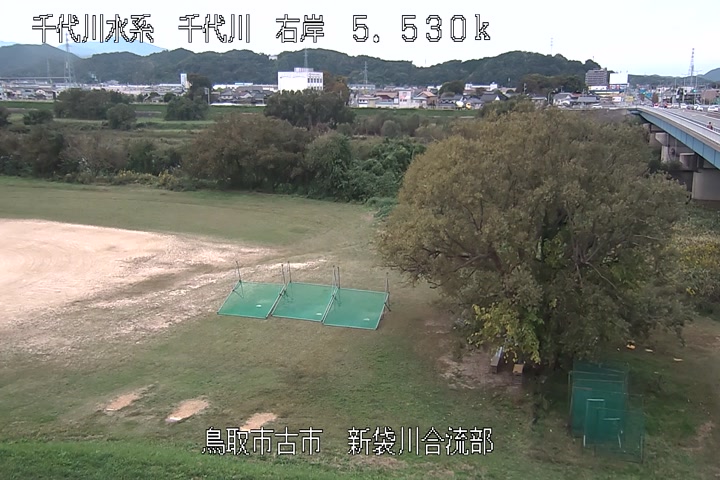 新袋川合流部