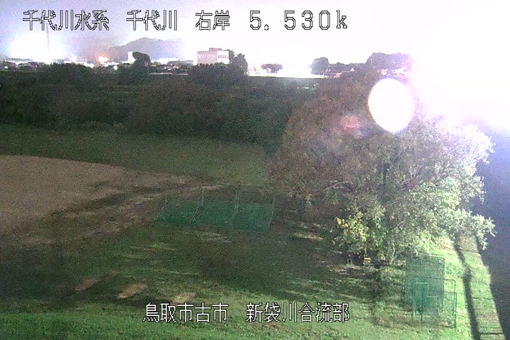 新袋川合流部