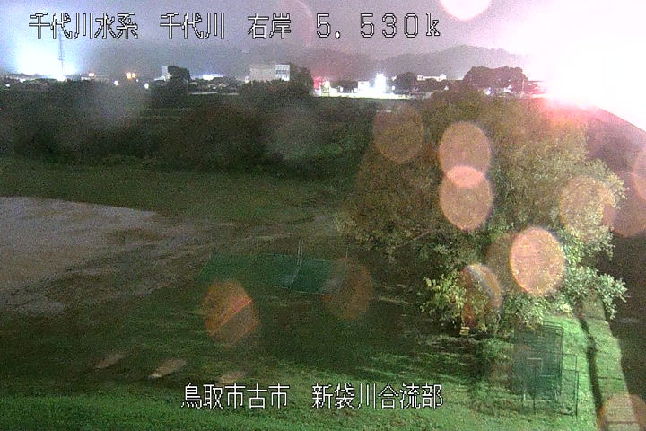 新袋川合流部