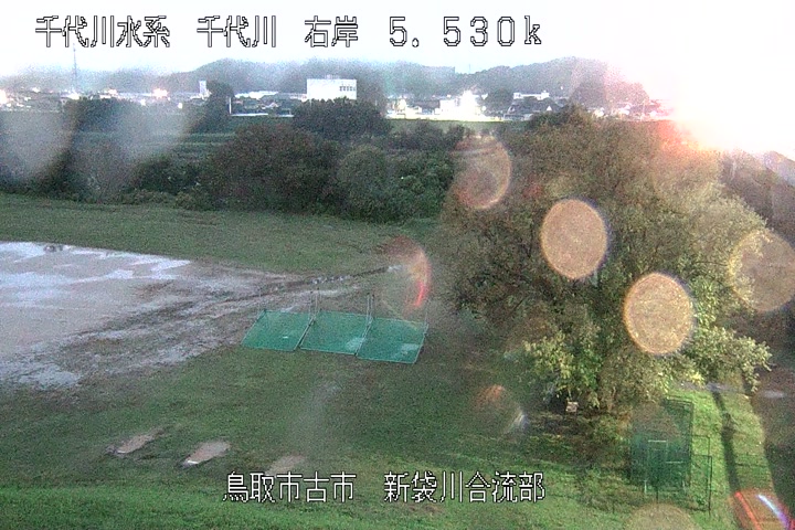 新袋川合流部