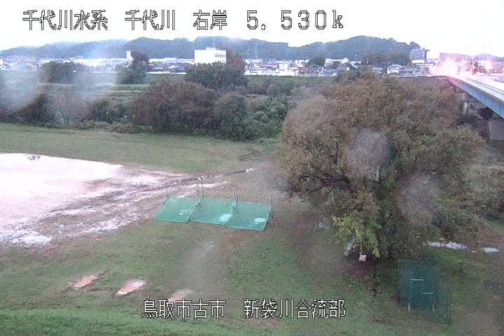 新袋川合流部
