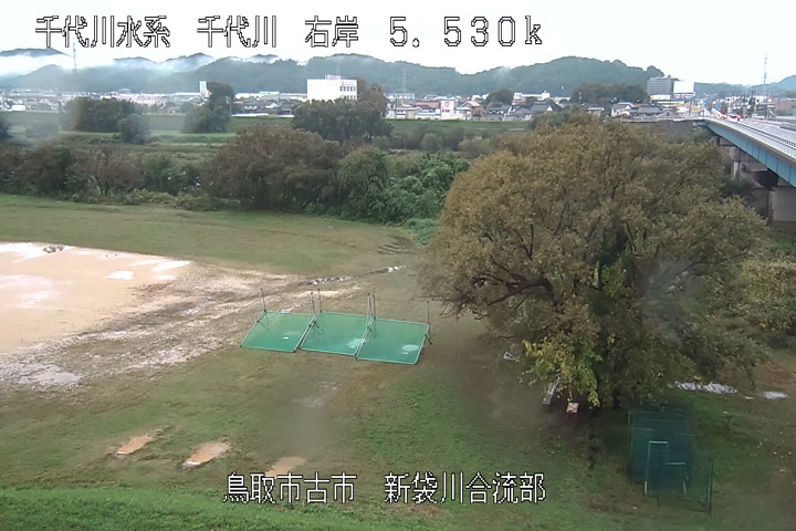 新袋川合流部