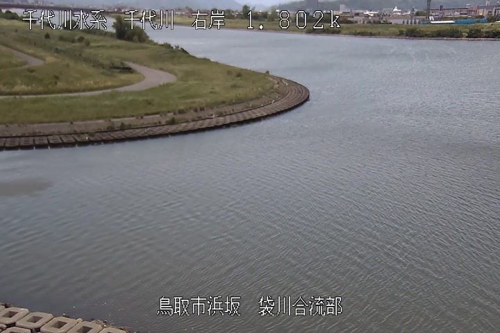 袋川合流部