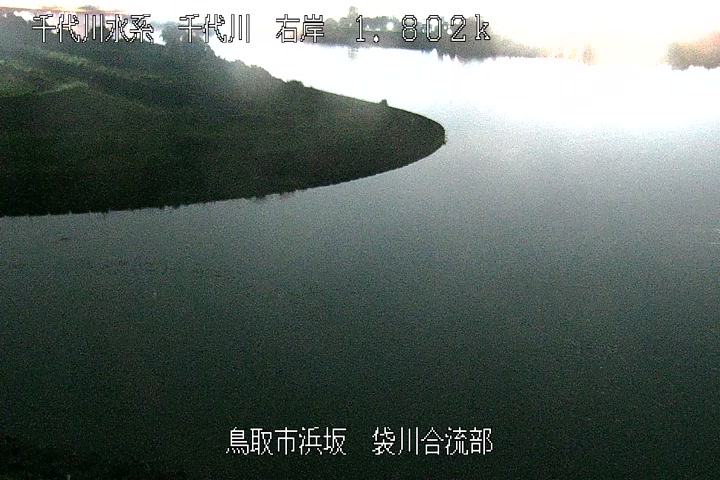 袋川合流部