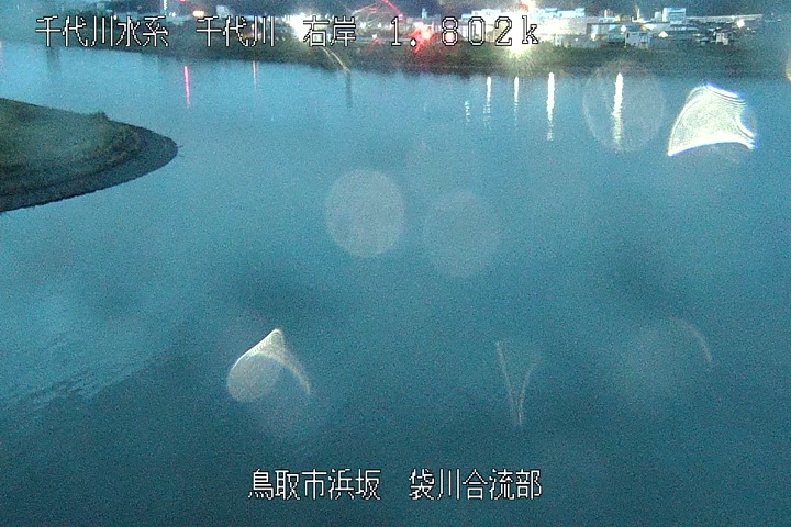 袋川合流部