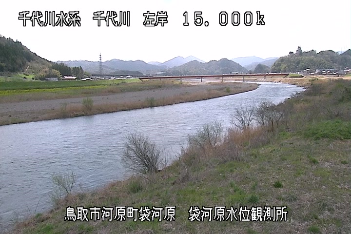 袋河原水位観測所