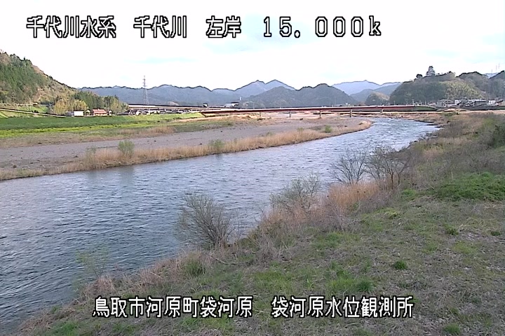 袋河原水位観測所