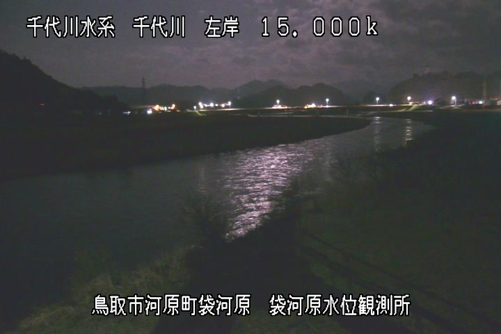 袋河原水位観測所