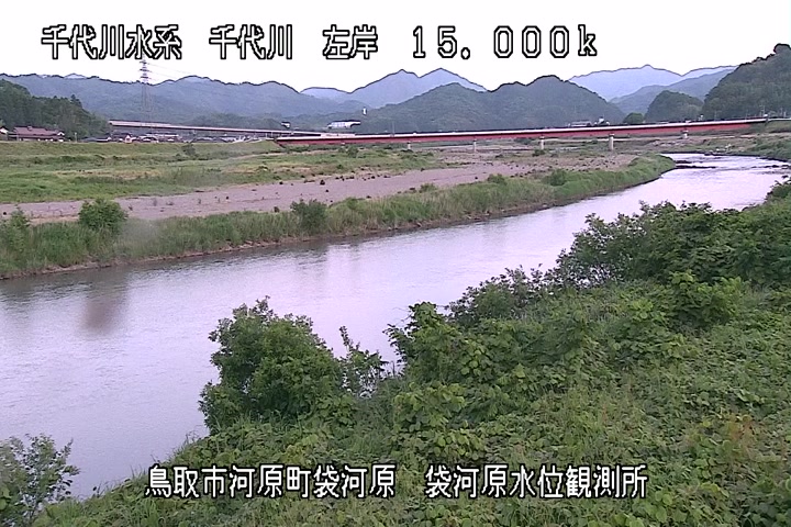 袋河原水位観測所