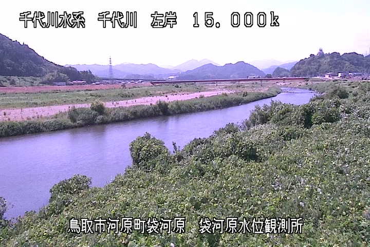 袋河原水位観測所