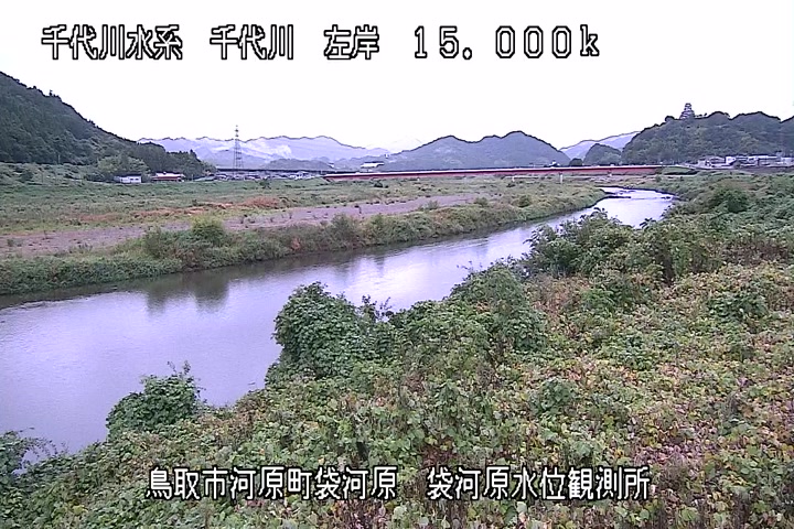 袋河原水位観測所