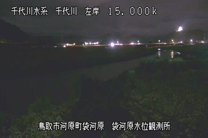 袋河原水位観測所