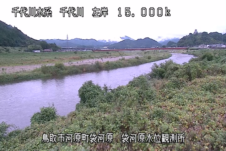 袋河原水位観測所