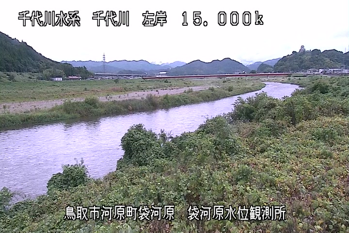 袋河原水位観測所